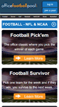Mobile Screenshot of officefootballpools.com